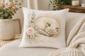 Sleeping Cat Mom Pillow