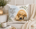 Golden Retriever Pillow | Every Snack You Make