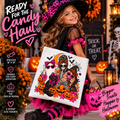 Sassy Halloween Crew 18x18 Trick-or-Treat Bag