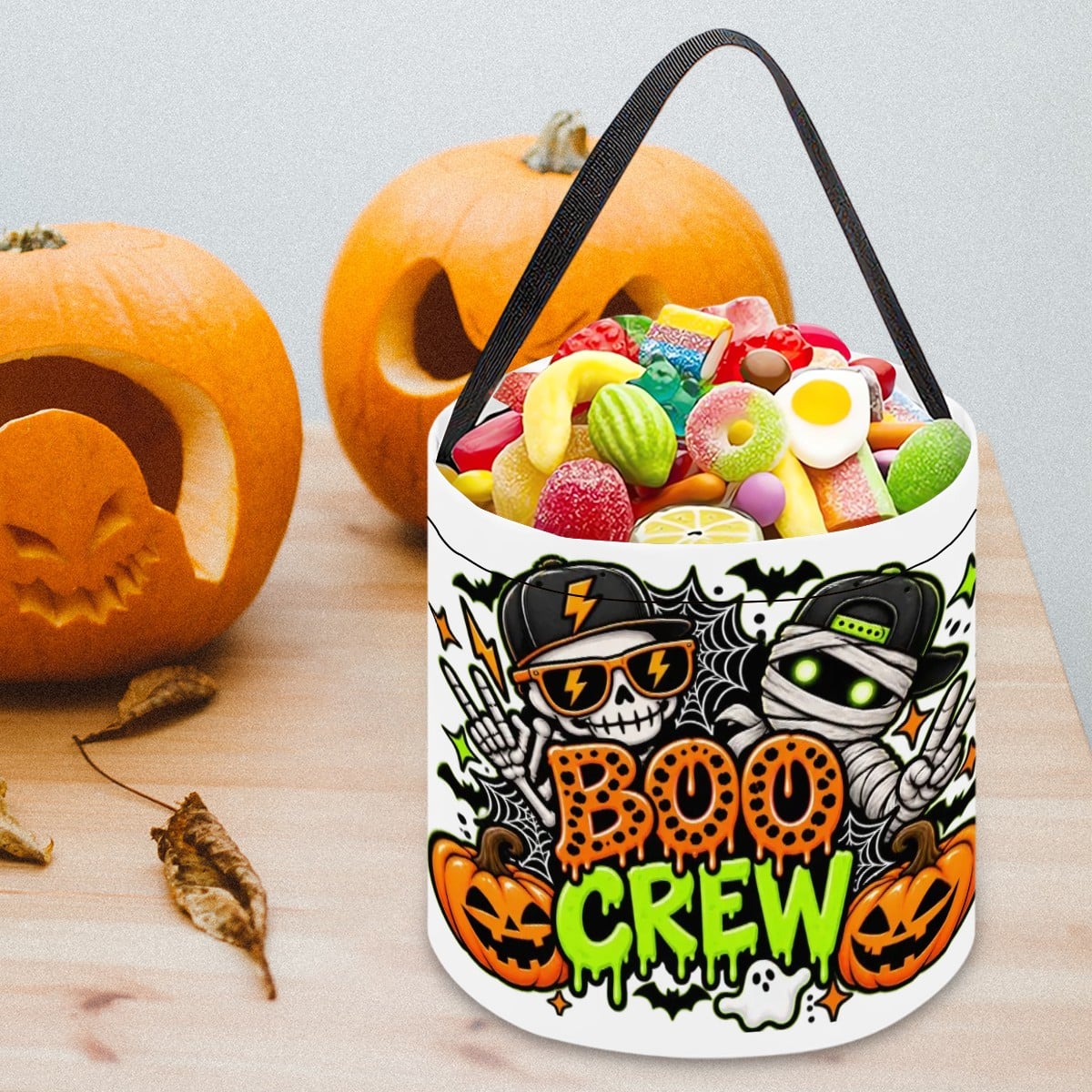 Mischief Boo Crew Halloween Trick-or-Treat Bag