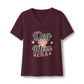 Dog Mom Era Vintage Graphic Tee | Blush