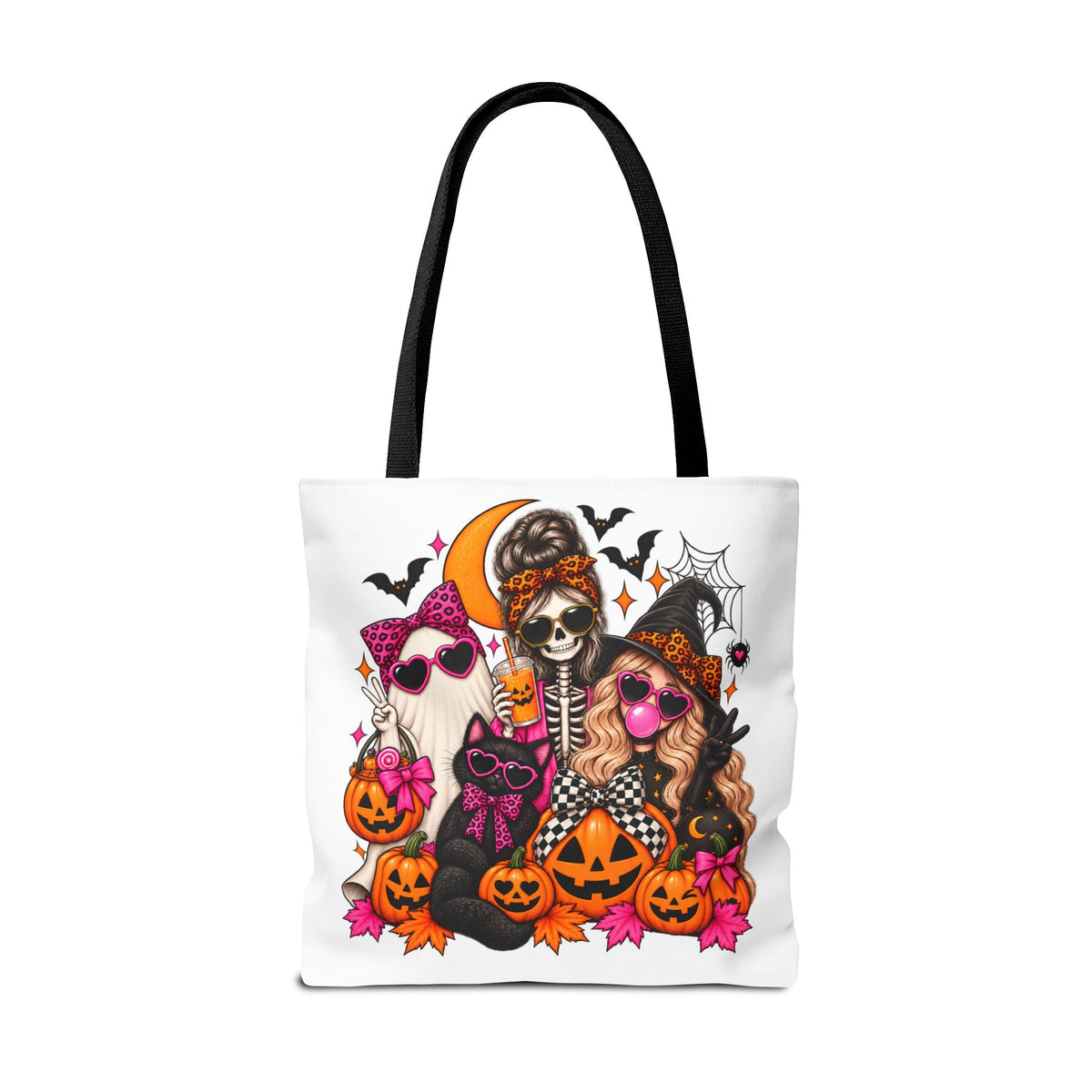 Sassy Halloween Crew 18x18 Trick-or-Treat Bag