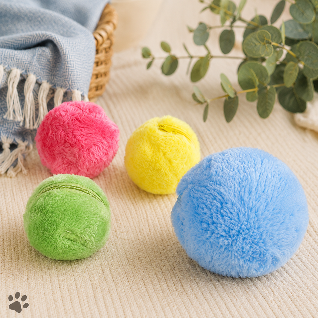 Interactive Rolling Pet Ball Toy