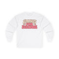 I’m Not For Everyone Retro Long Sleeve Shirt – Cream & Pink
