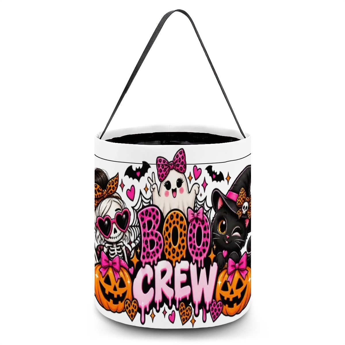 Sassy Boo Crew Halloween Trick-or-Treat Bag